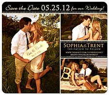 "Day to Remember" Save the Date Card