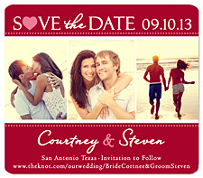 "True Love" Save the Date Magnet