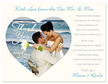 Wedding Thank You Card