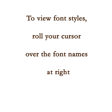 font viewer
