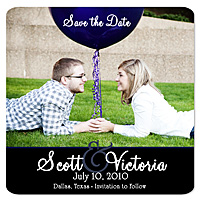 Balloon Save the Date